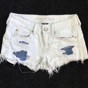 American Eagle light wash shorts